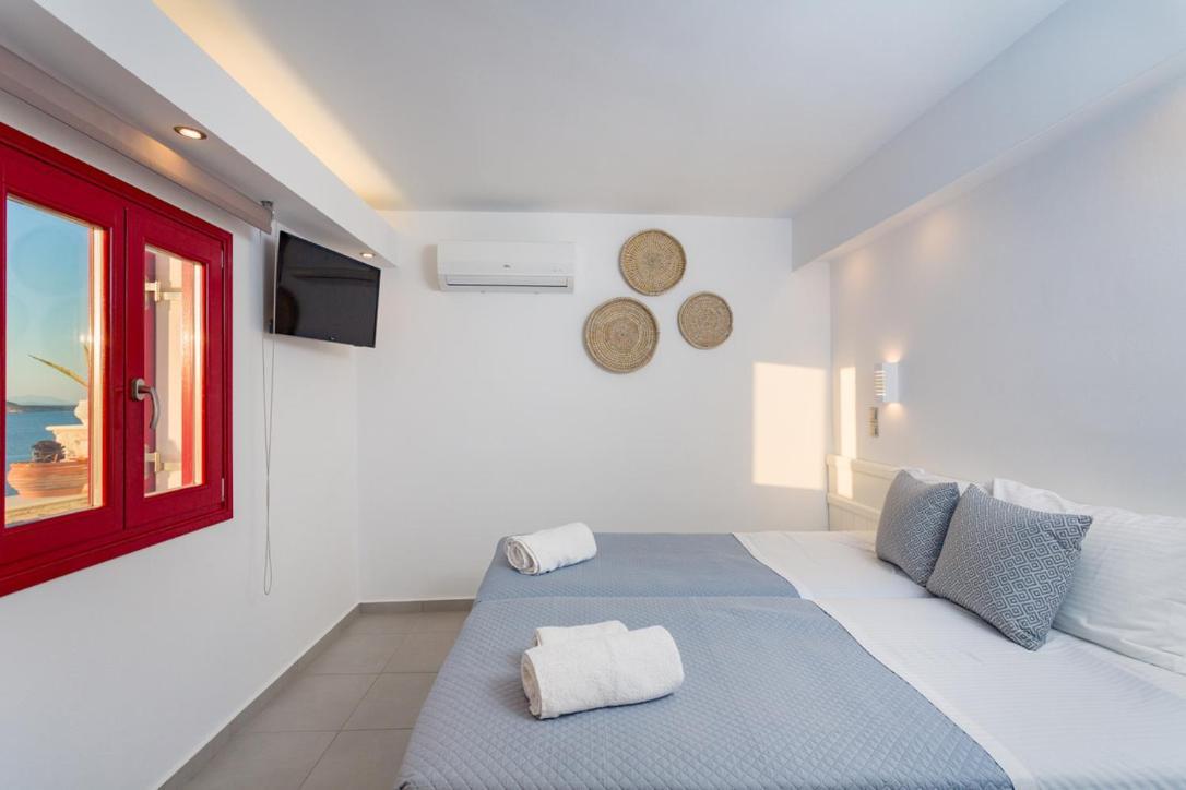 Katerina Mare Aparthotel Náousa Exteriör bild