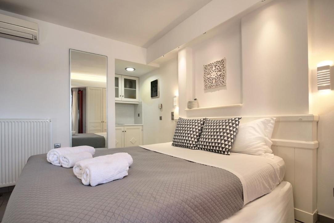Katerina Mare Aparthotel Náousa Exteriör bild